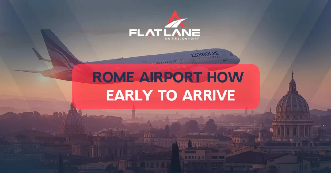 Rome airport how early to arrive